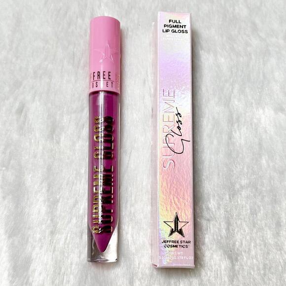 NIB Jeffree Star Supreme Full Pigment Lip Gloss Improper Full Size 5.10ml - Picture 2 of 10